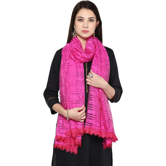 Glamourous Silk Dupatta - Dupatta Bazaar