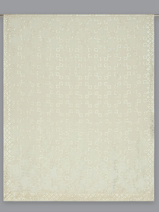 Sequinned Gold Viscose Tissue Silk Dupatta