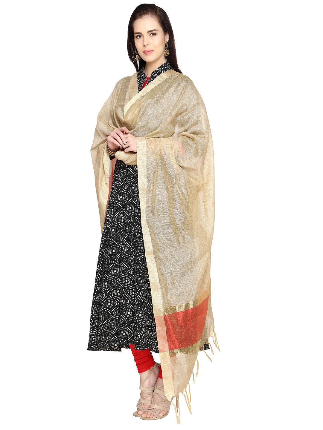 Cotton Silk Dupatta - Dupatta Bazaar
