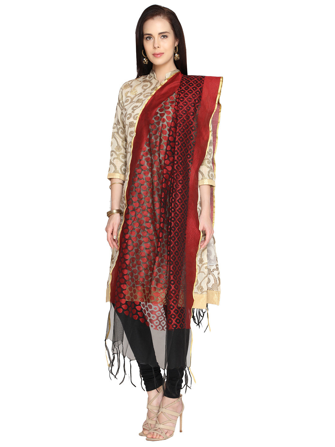 Benarasi Woven Dupatta - Dupatta Bazaar