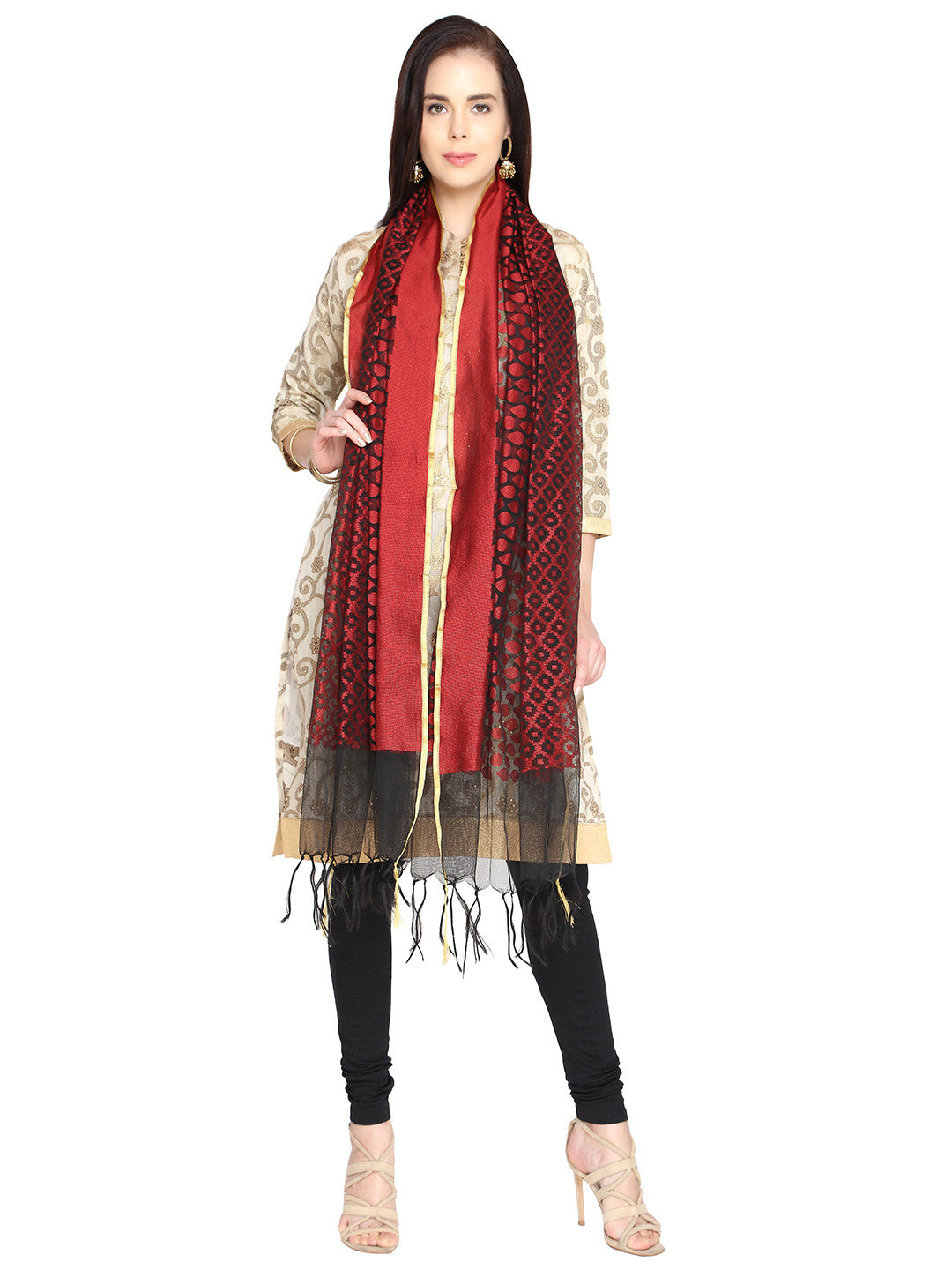 Benarasi Woven Dupatta - Dupatta Bazaar