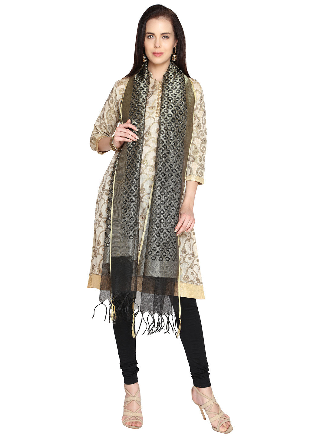 Benarasi Woven Dupatta - Dupatta Bazaar