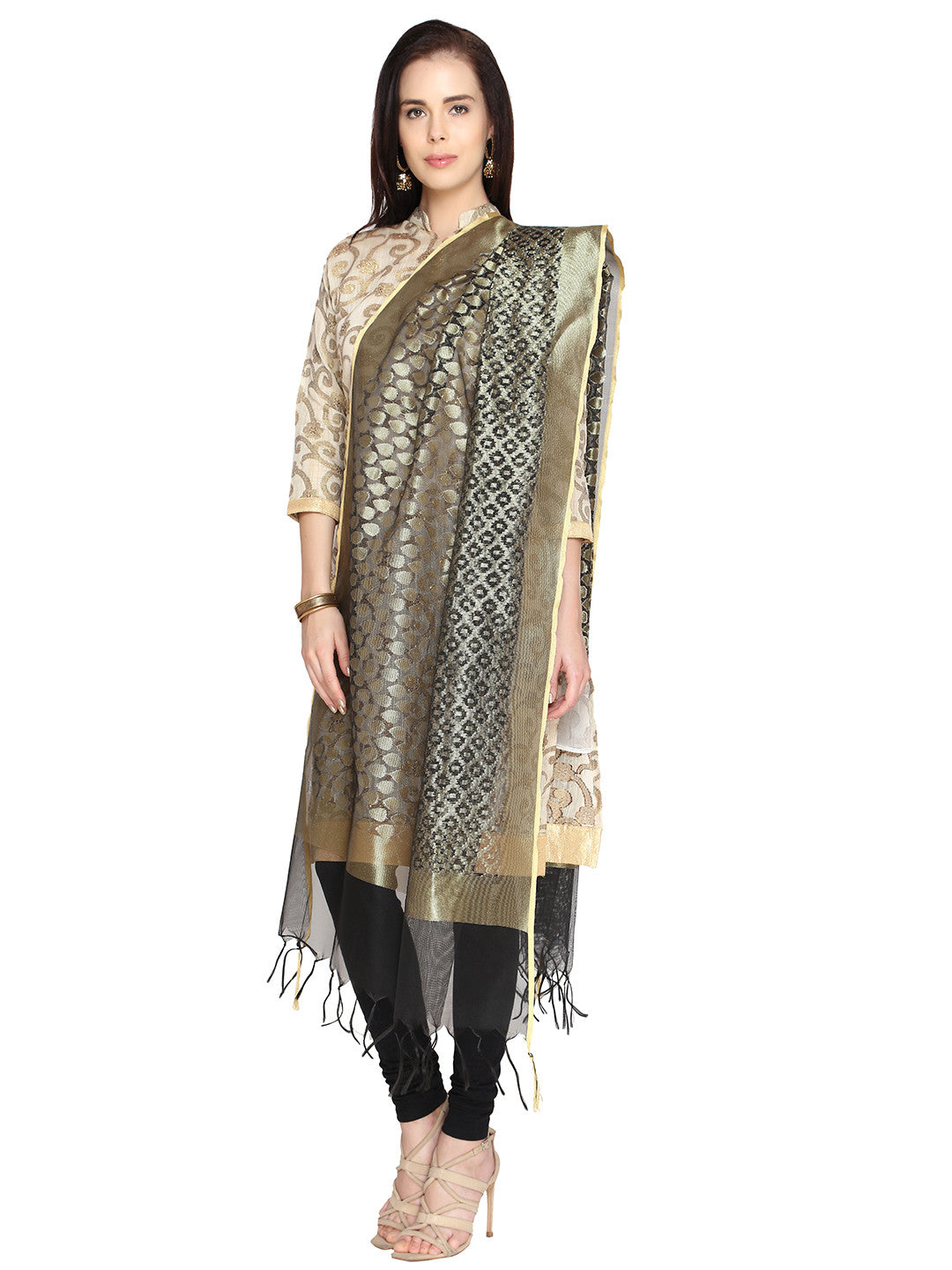 Benarasi Woven Dupatta - Dupatta Bazaar