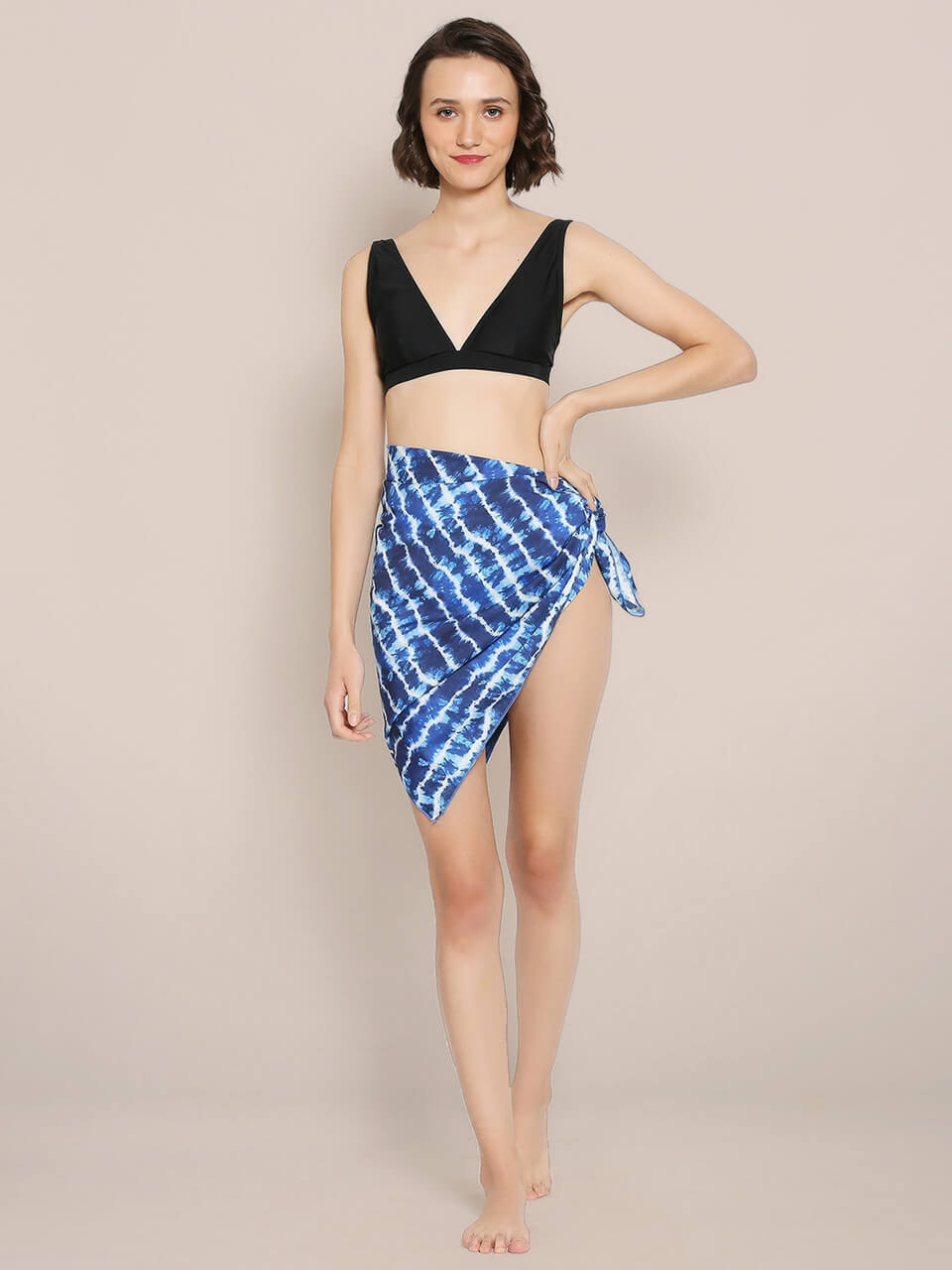 satin sarong