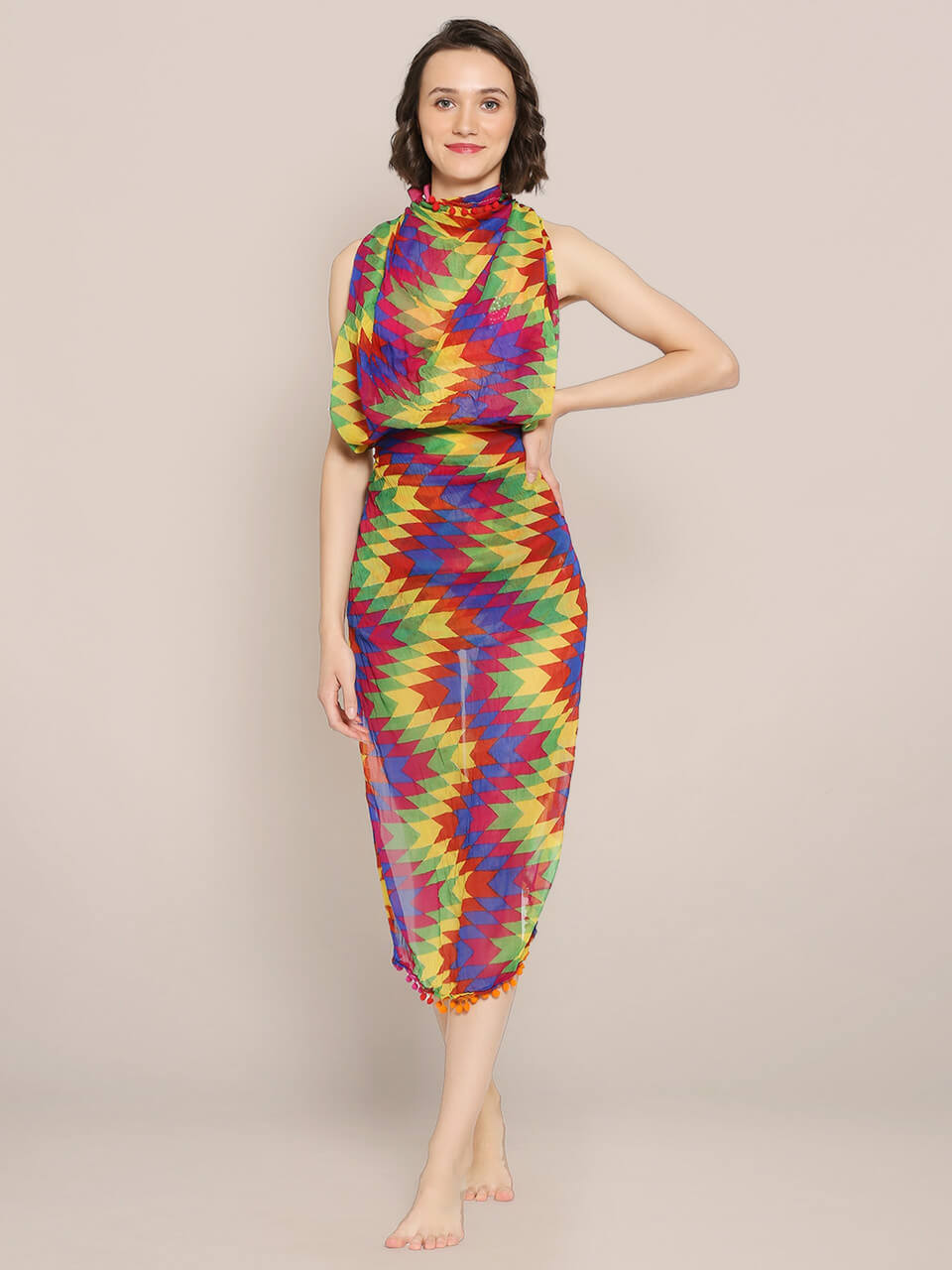 Multicolour Sarong