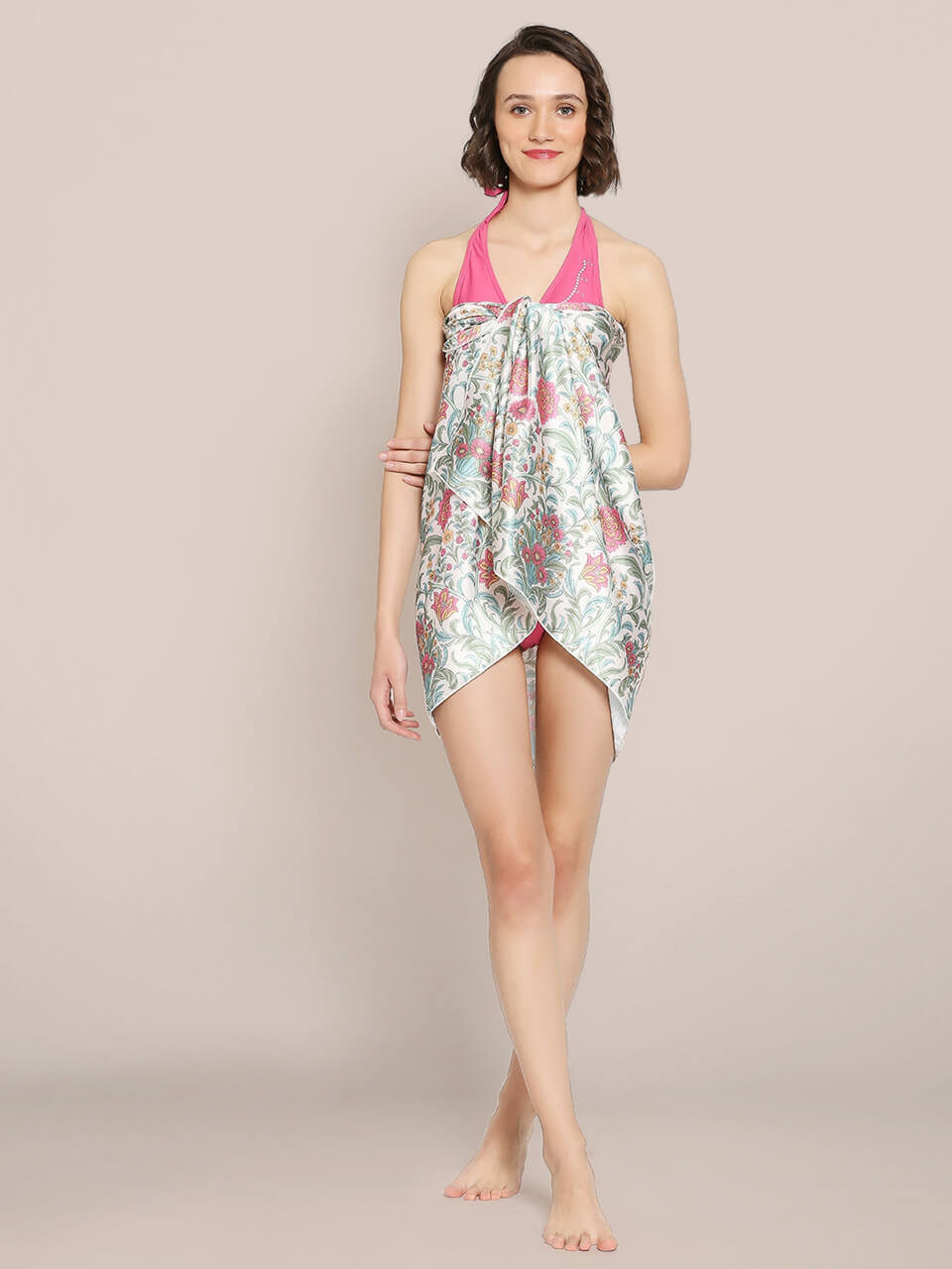 satin sarong