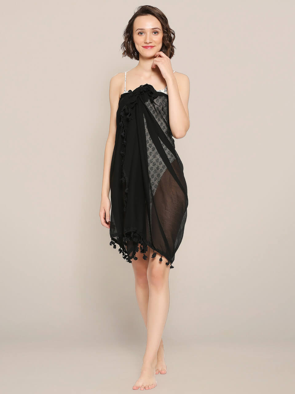 black sarong