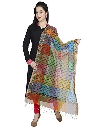 Dupatta Bazaar Woman's Cotton Silk Dupatta - Dupatta Bazaar