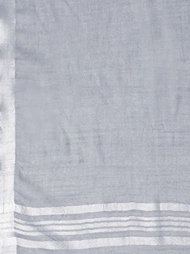 Men's Grey Linen Dupatta freeshipping - Dupatta Bazaar