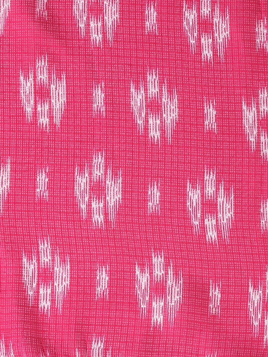 Digital Printed Rani Pink Kota Doria Dupatta freeshipping - Dupatta Bazaar