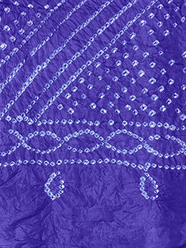 Men's Blue Bandhini Dupatta freeshipping - Dupatta Bazaar