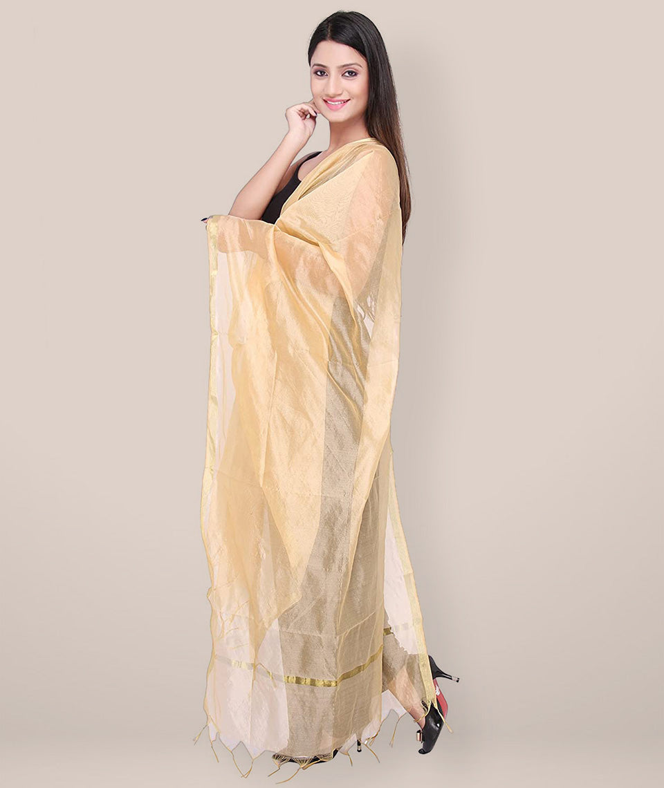 Dupatta Bazaar Woman's Combo Of 3 Silk Dupattas freeshipping - Dupatta Bazaar
