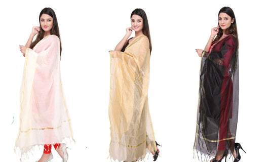 Silk Dupatta Combo Offer - Dupatta Bazaar