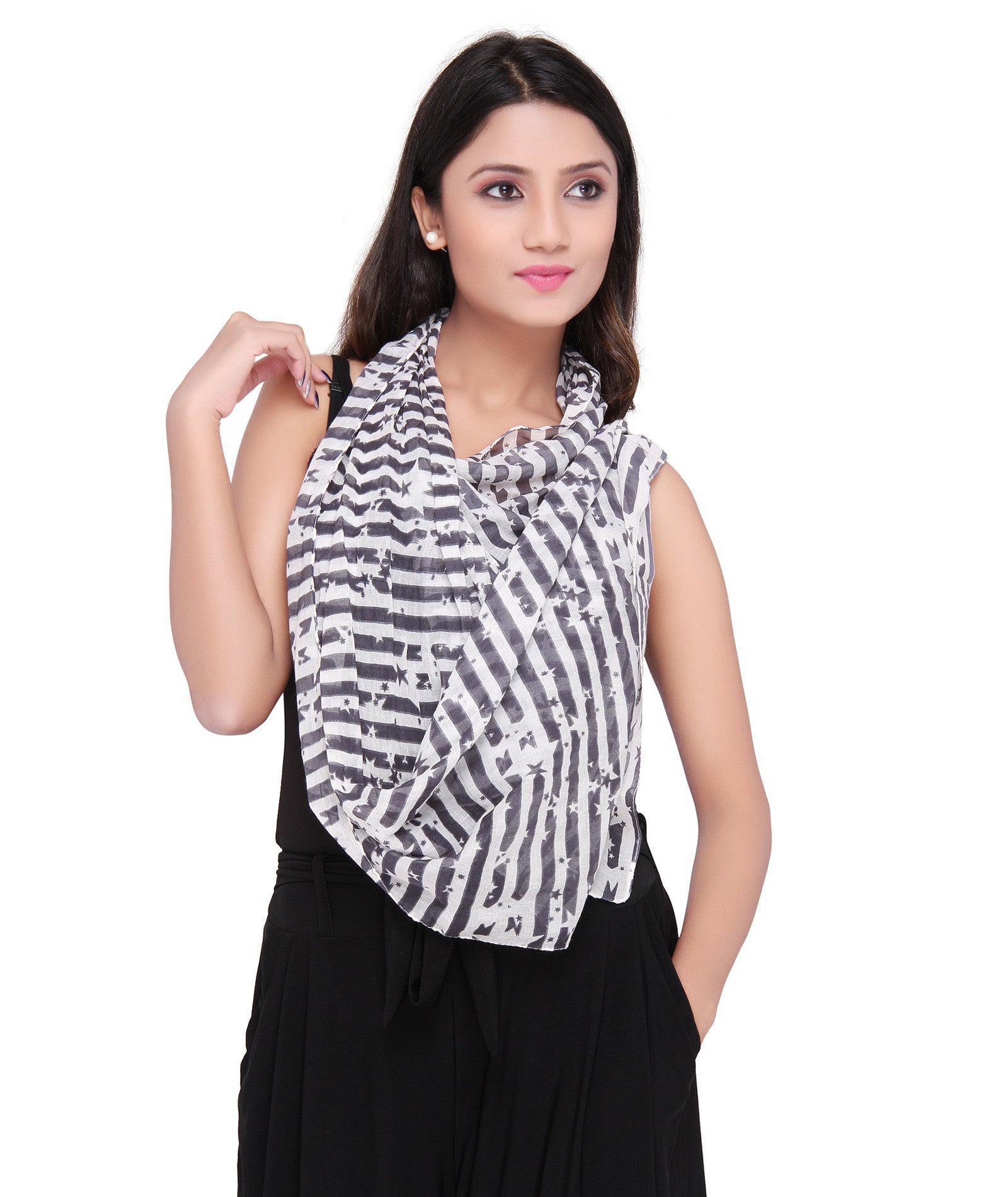 Printed Stole - Dupatta Bazaar