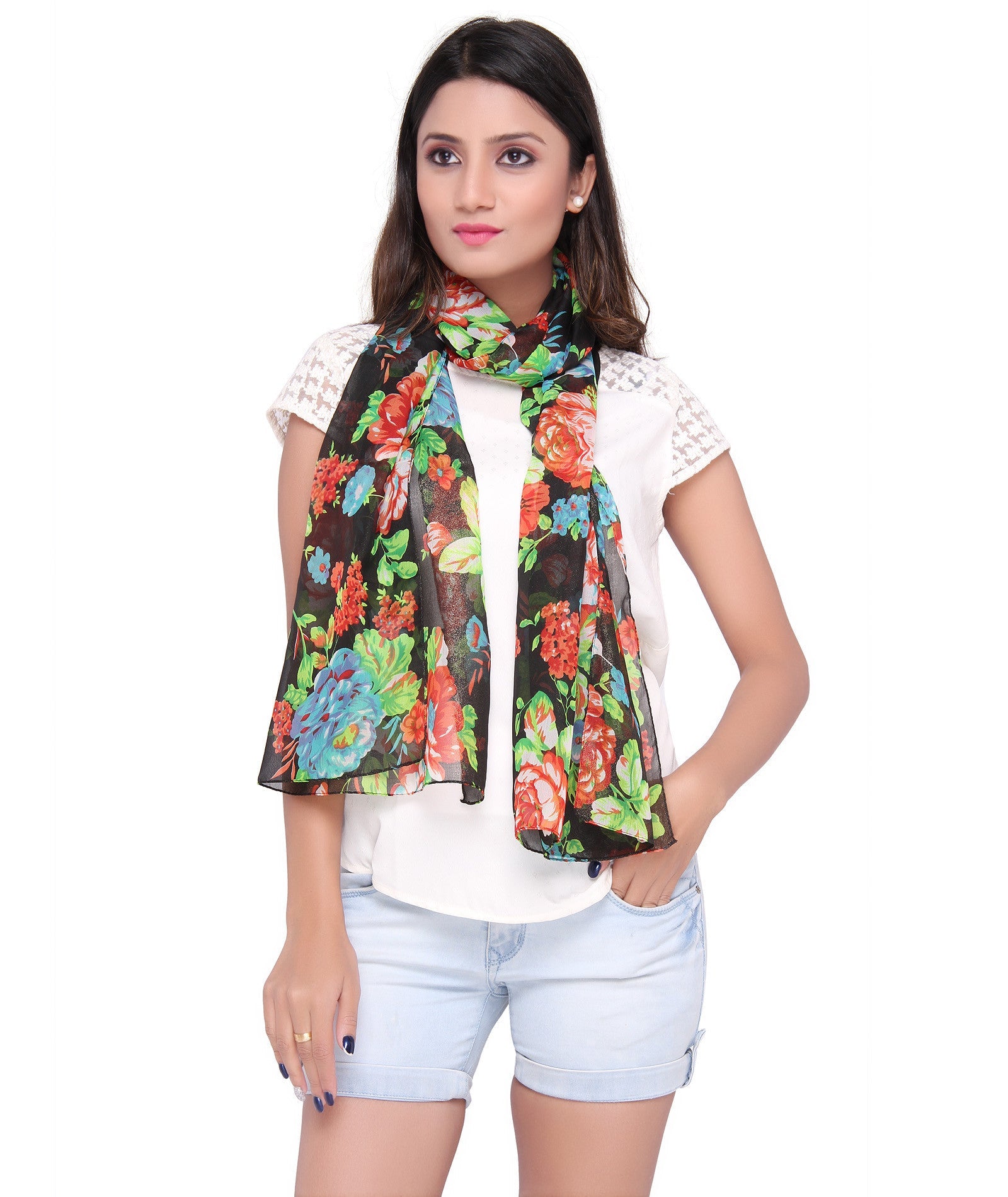 Printed Stole - Dupatta Bazaar