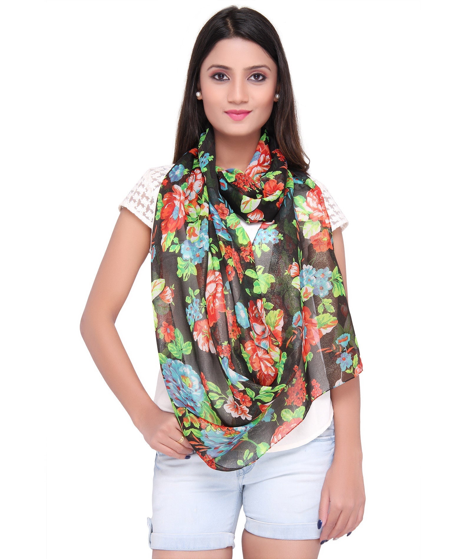 Printed Stole - Dupatta Bazaar