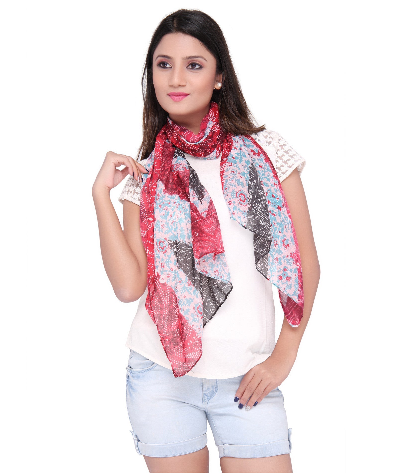 Printed Stole - Dupatta Bazaar