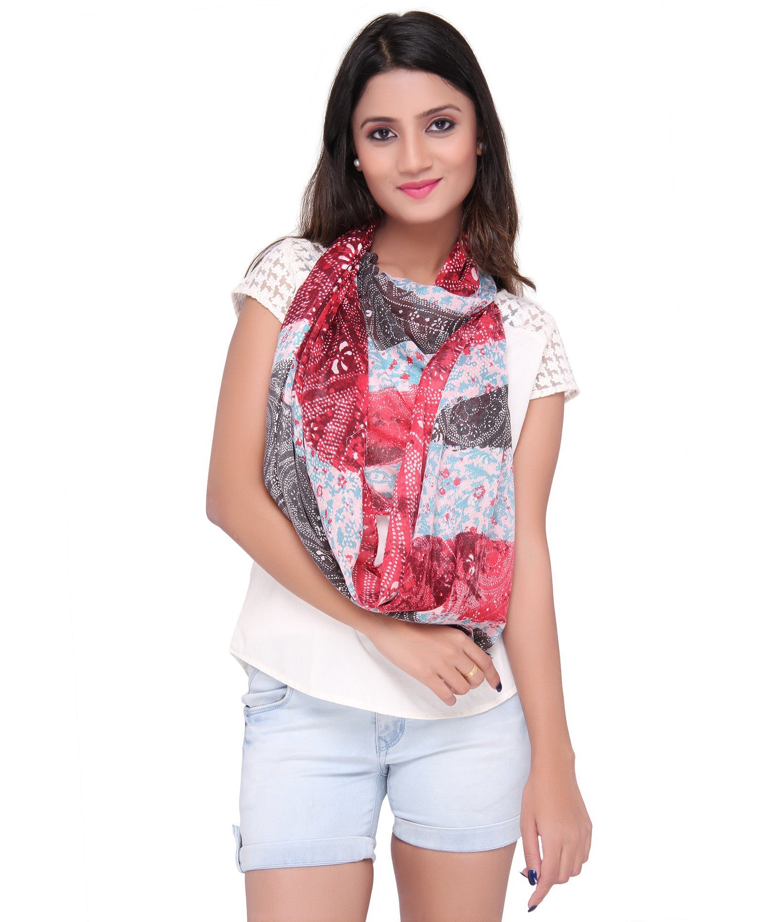 Printed Stole - Dupatta Bazaar