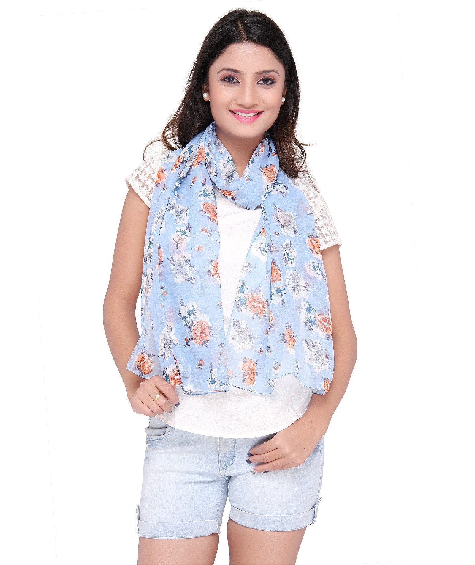 Printed Stole - Dupatta Bazaar