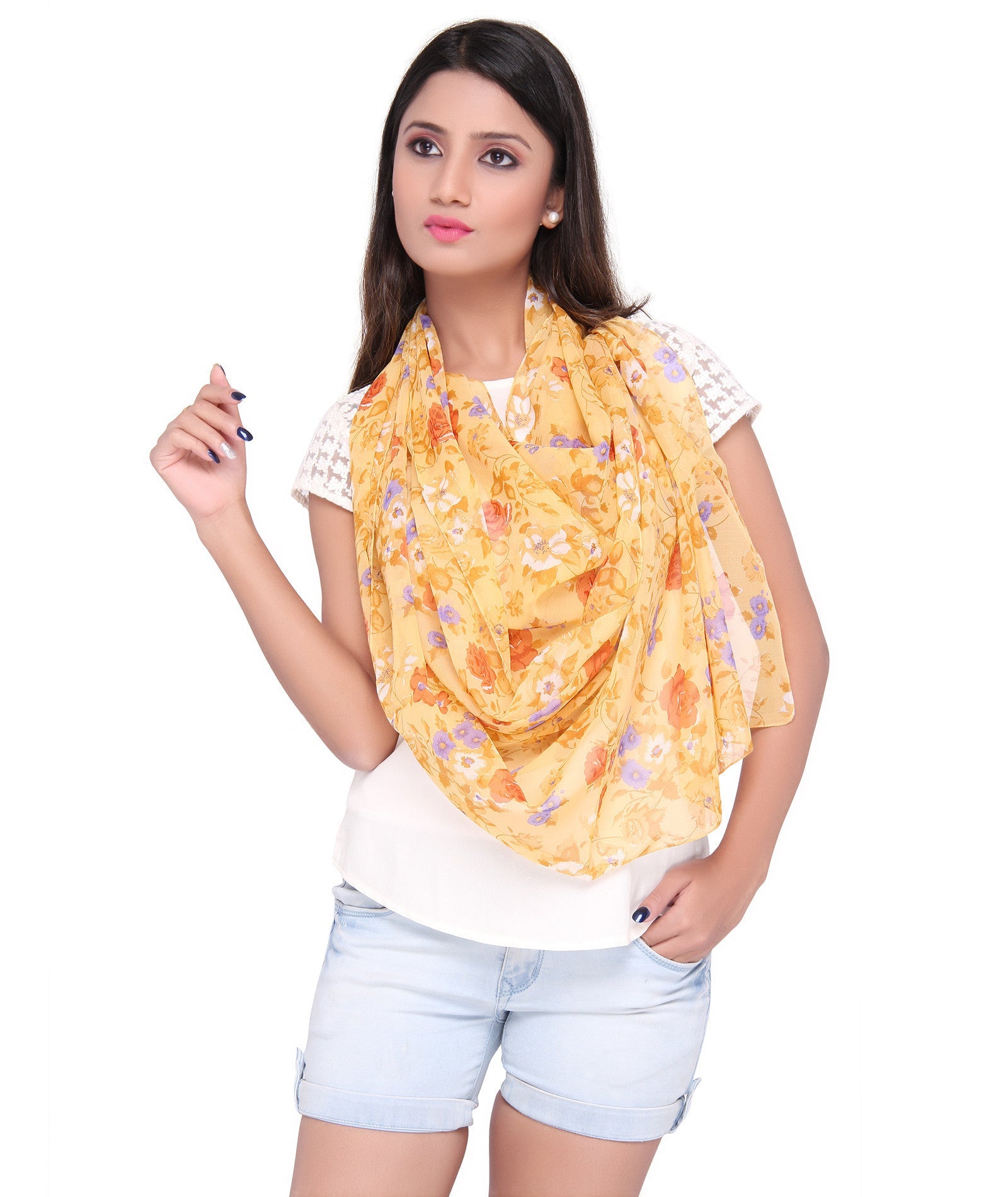 Printed Stole - Dupatta Bazaar