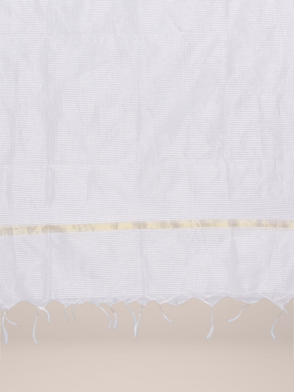 Off White Silk Dupatta freeshipping - Dupatta Bazaar