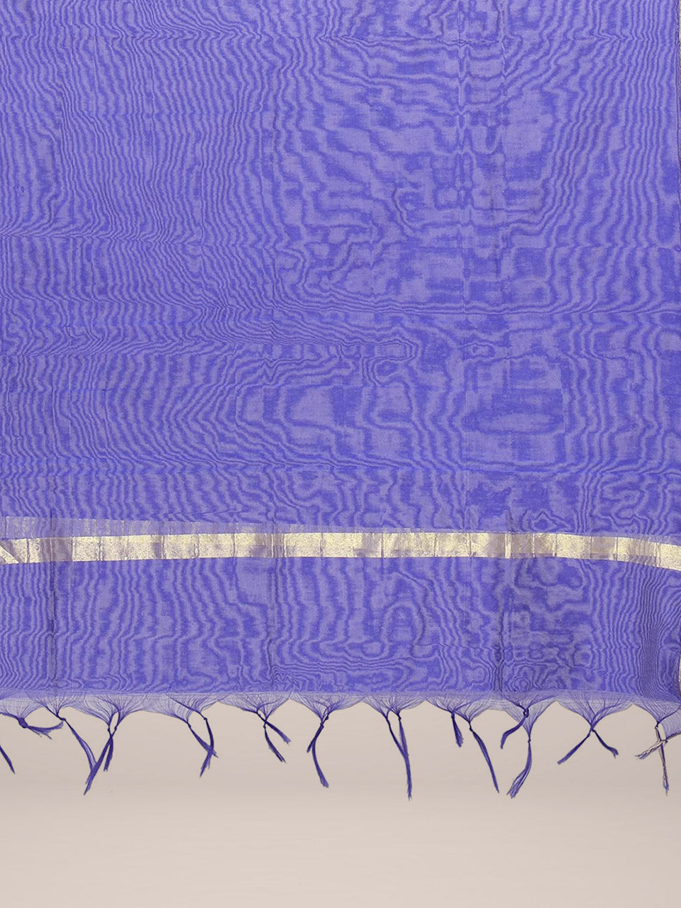 Blue Silk Dupatta freeshipping - Dupatta Bazaar