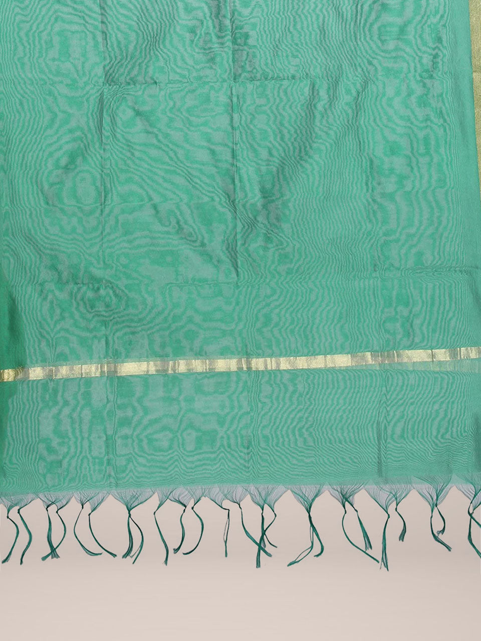 Green Silk dupatta freeshipping - Dupatta Bazaar