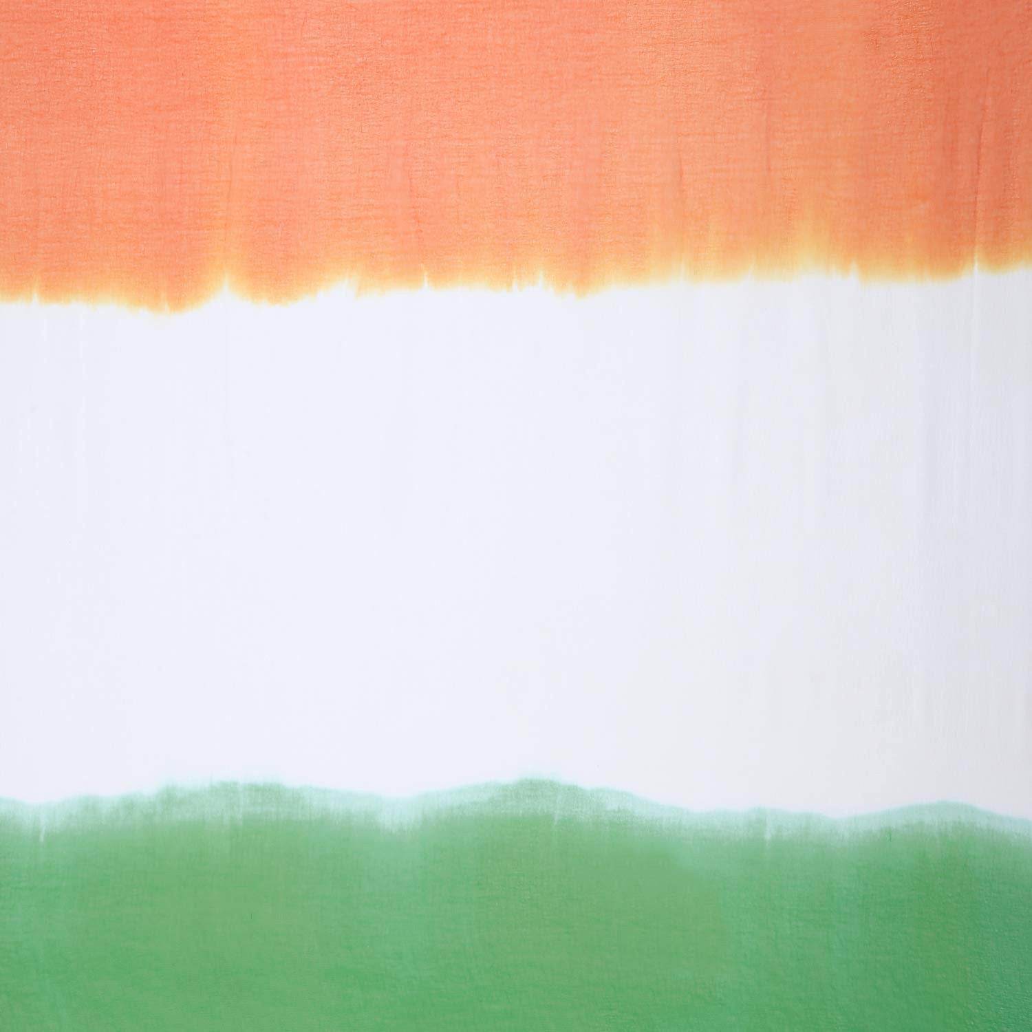 Republic Day Tiranga Tri Colour Chiffon Dupatta freeshipping - Dupatta Bazaar