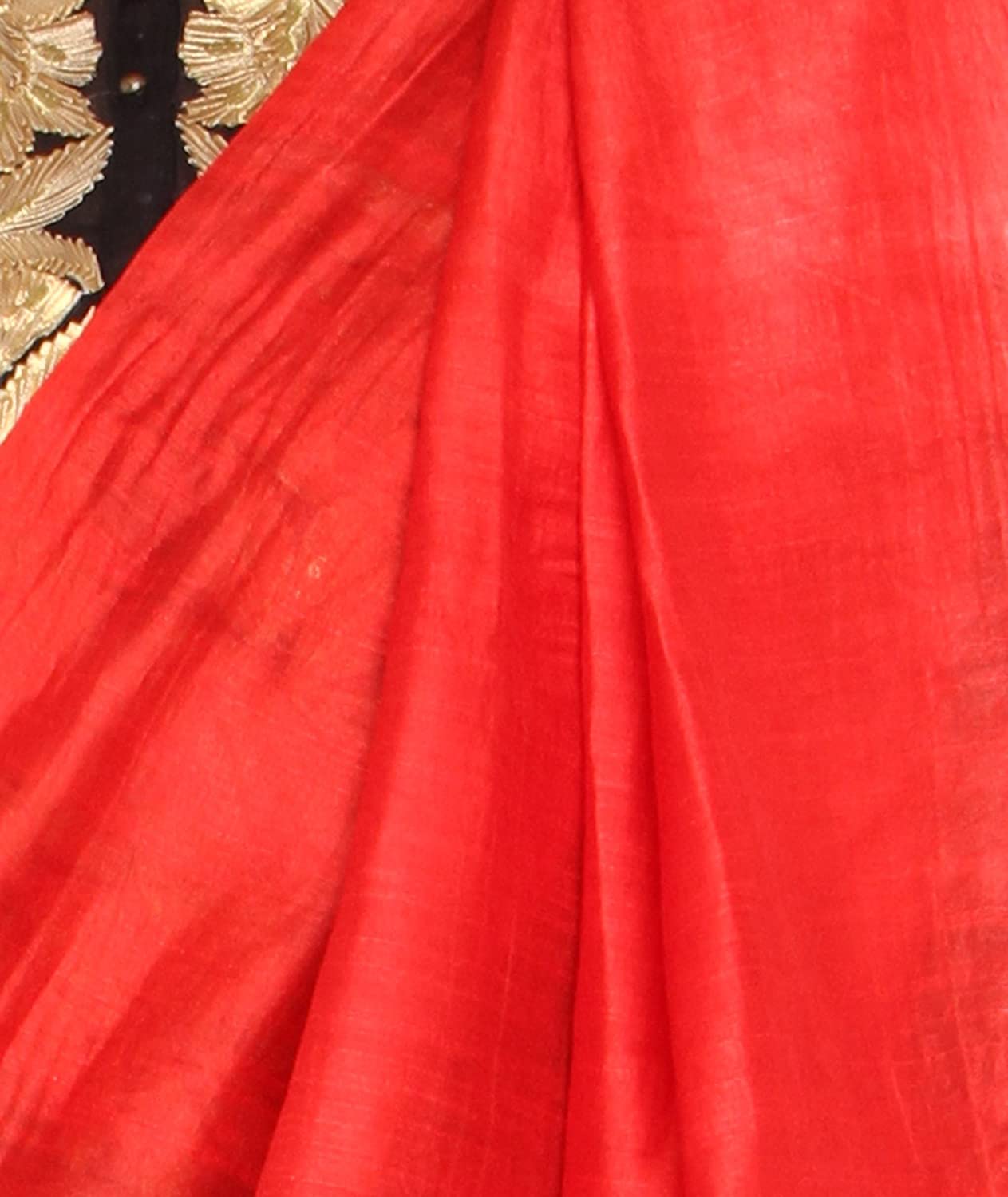 Red  Silk Blended  Dupatta freeshipping - Dupatta Bazaar