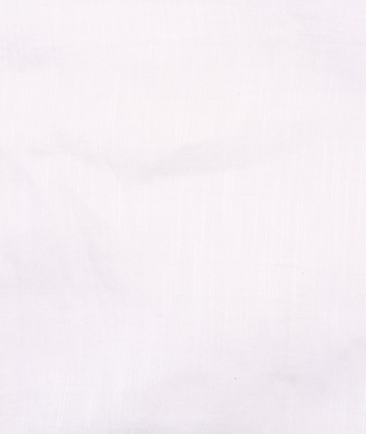 White Cotton Silk Solid Dupatta freeshipping - Dupatta Bazaar