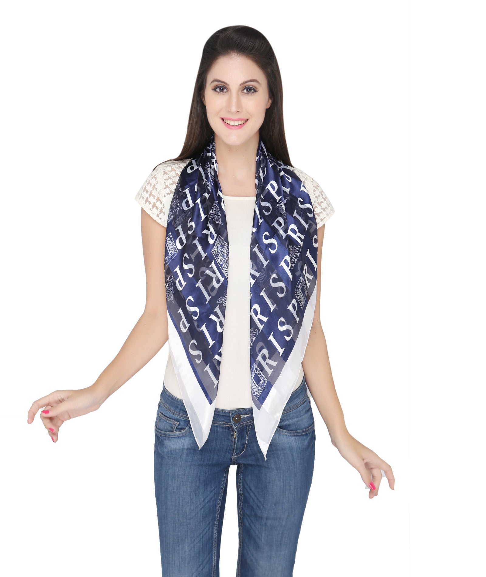 Stunning Polysilk Scarve - Dupatta Bazaar