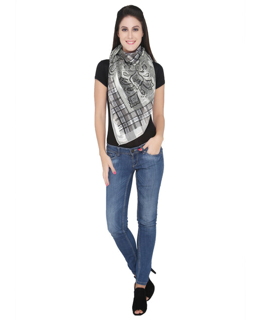 Stunning Polysilk Scarve - Dupatta Bazaar