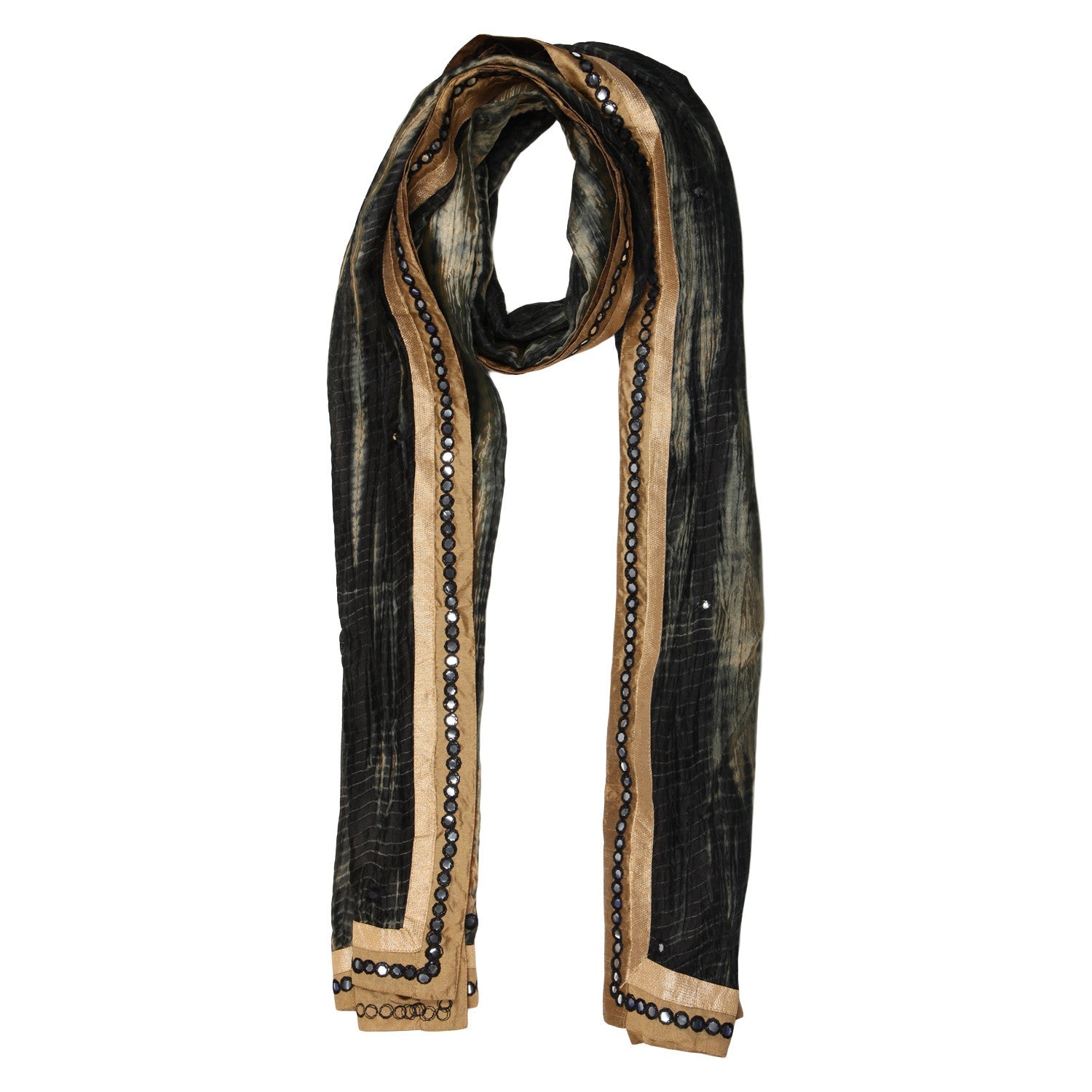 Crushed Silk Dupatta - Dupatta Bazaar