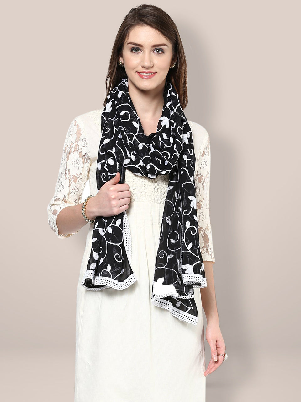 Black White