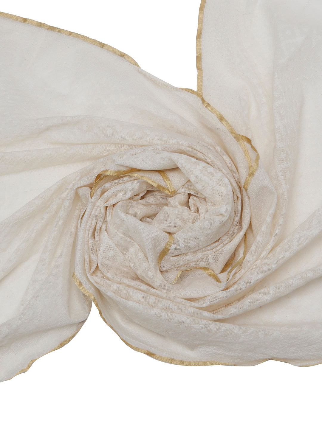 Pure Cotton Handloom Dupatta - Dupatta Bazaar