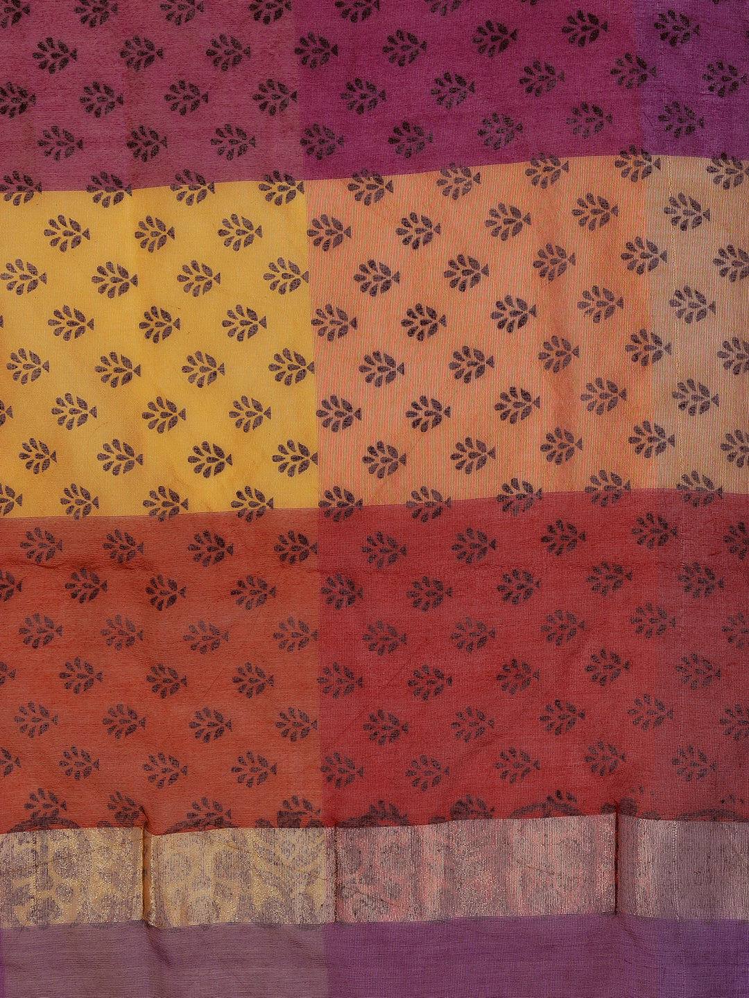 Dupatta Bazaar Women's Printed Multicoloured Cotton Silk Dupatta - Dupatta Bazaar