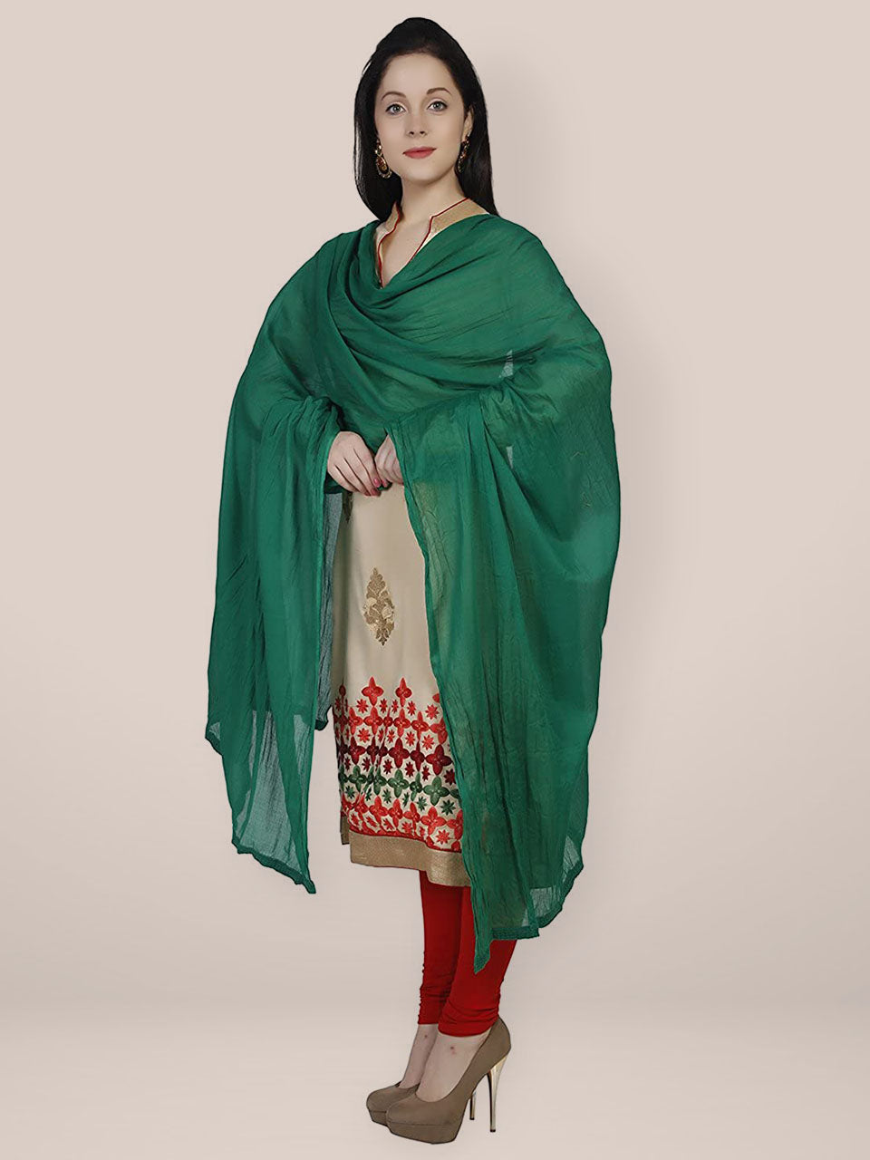 Pure Cotton  Dupatta freeshipping - Dupatta Bazaar