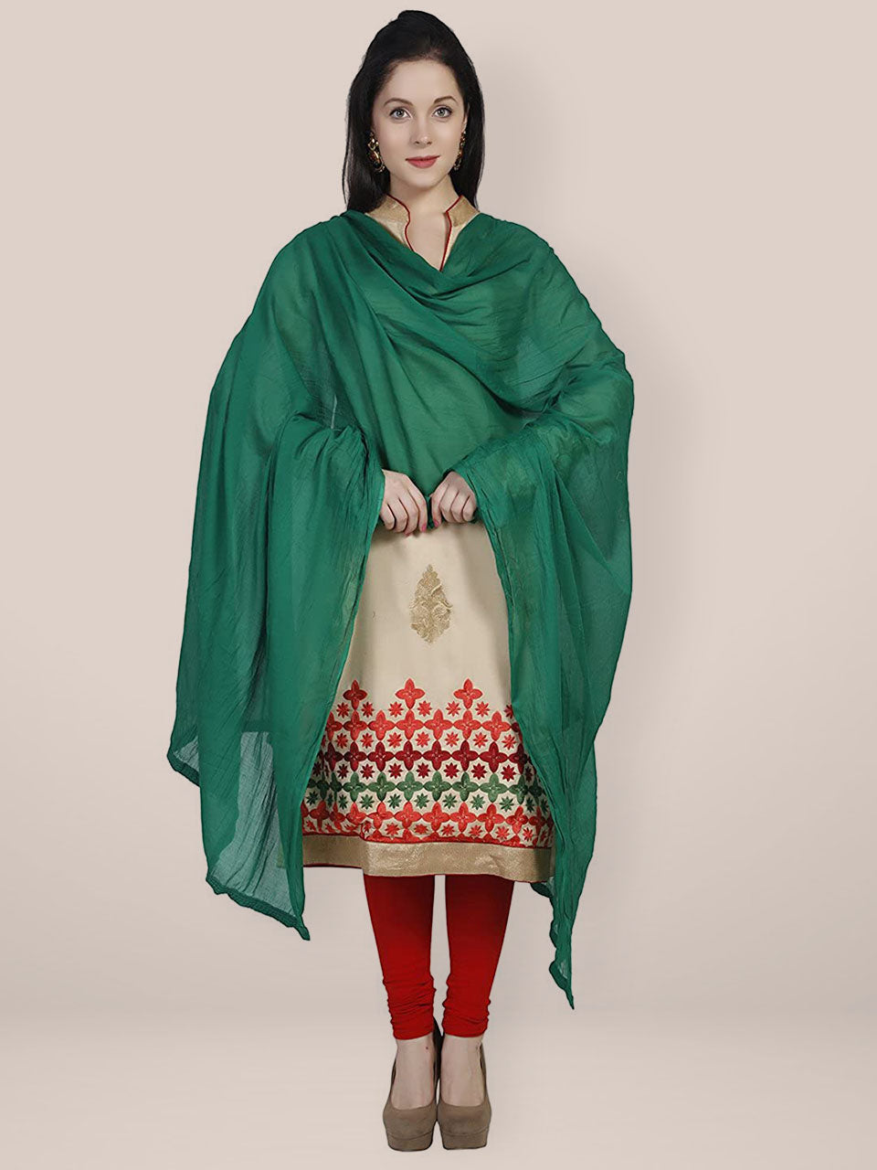 Pure Cotton  Dupatta freeshipping - Dupatta Bazaar