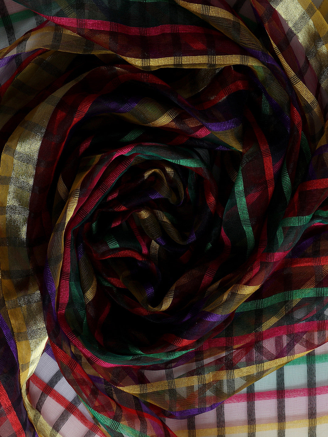Multicolour dupatta - Dupatta Bazaar