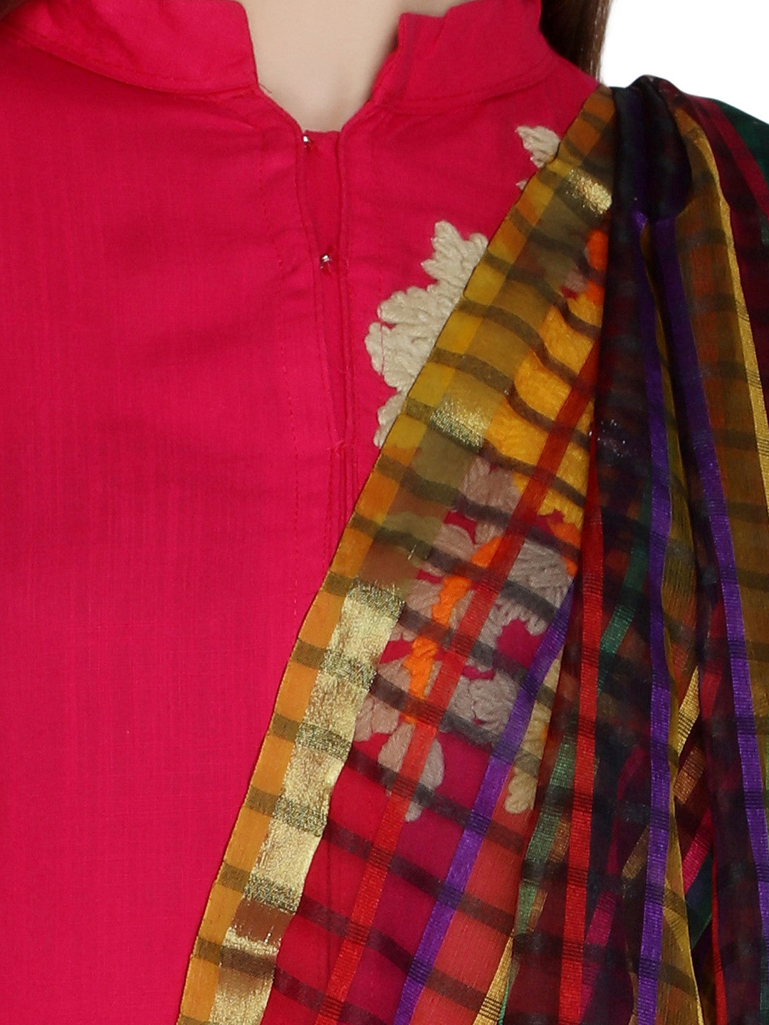 Multicolour dupatta - Dupatta Bazaar