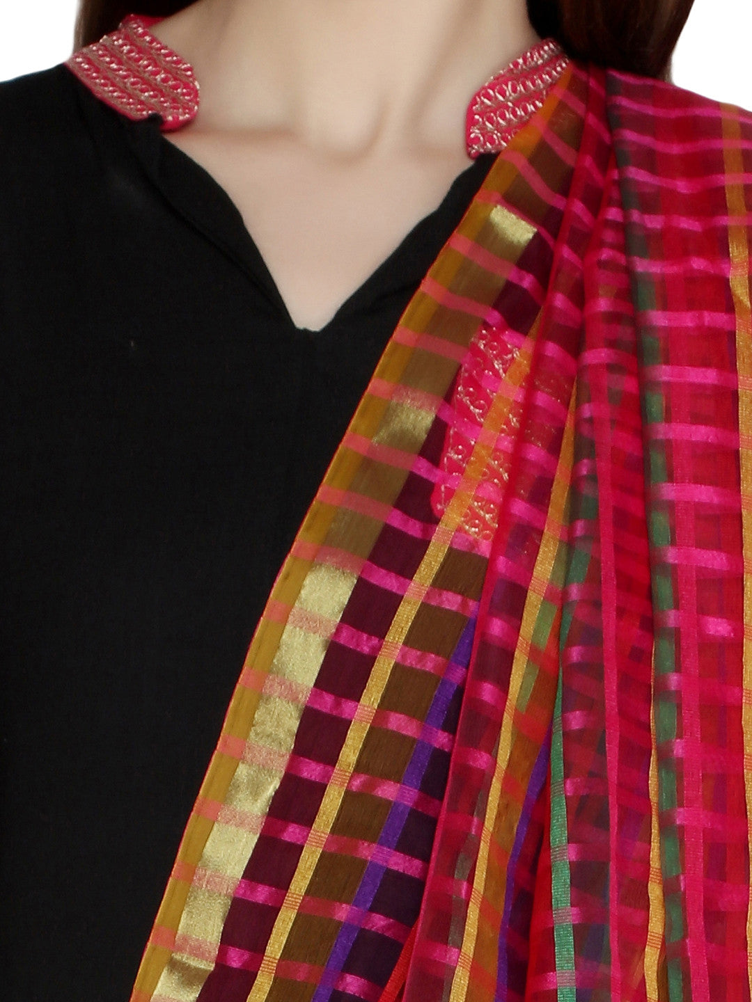 Multicolour dupatta - Dupatta Bazaar