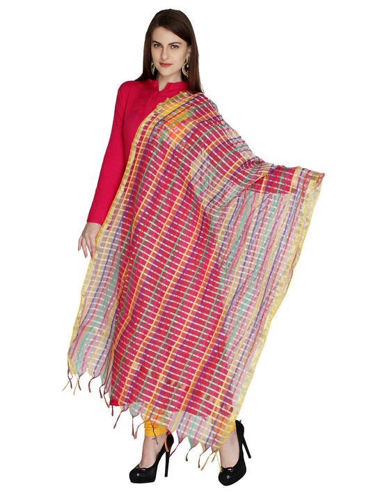 Multicolour dupatta - Dupatta Bazaar