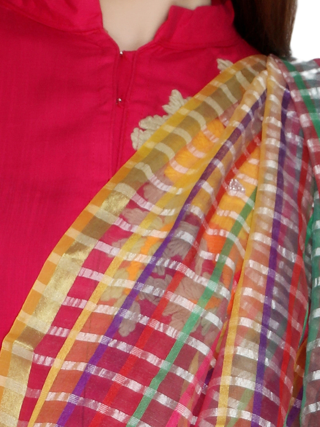 Multicolour dupatta - Dupatta Bazaar