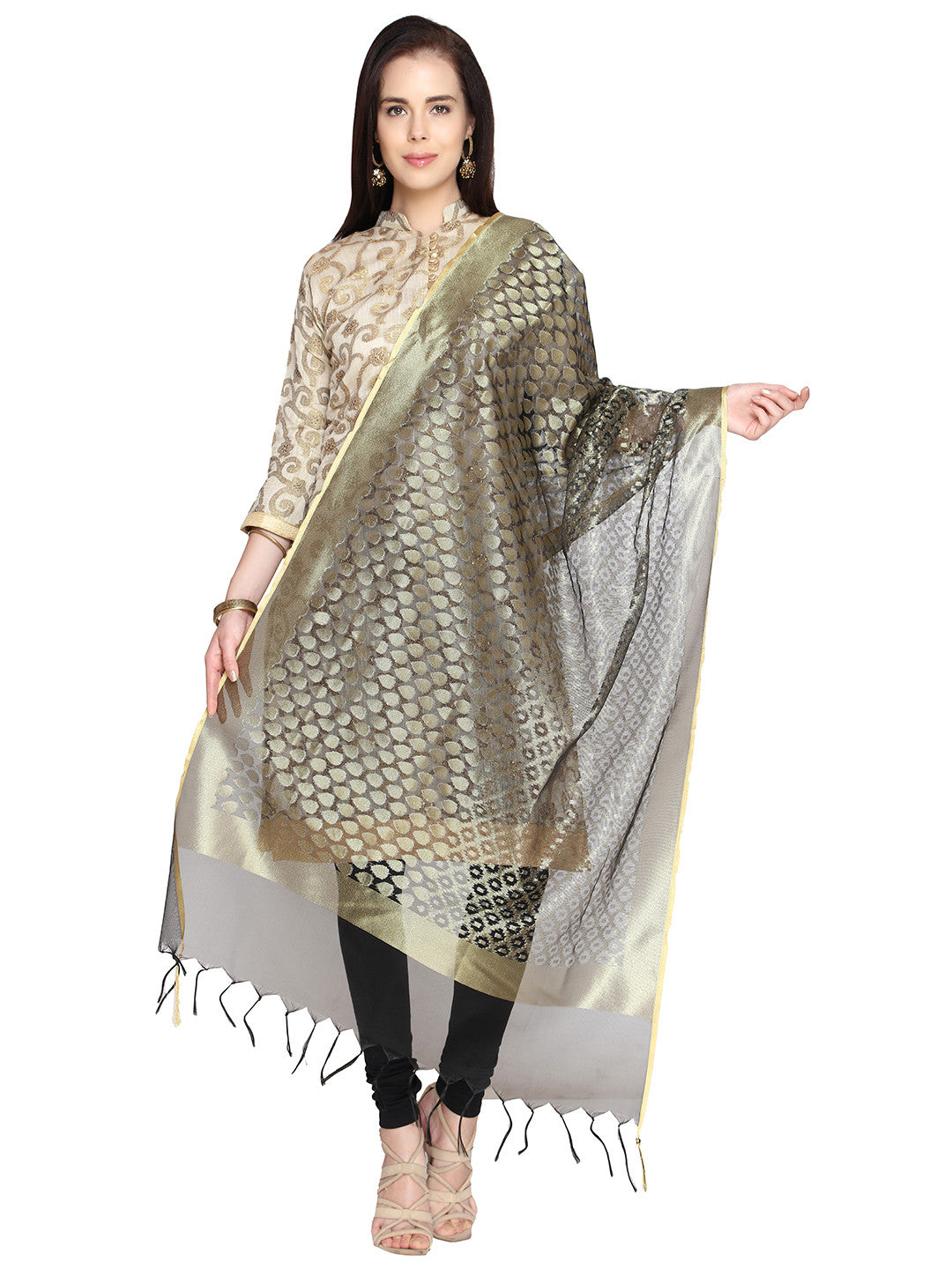 Benarasi Woven Dupatta - Dupatta Bazaar