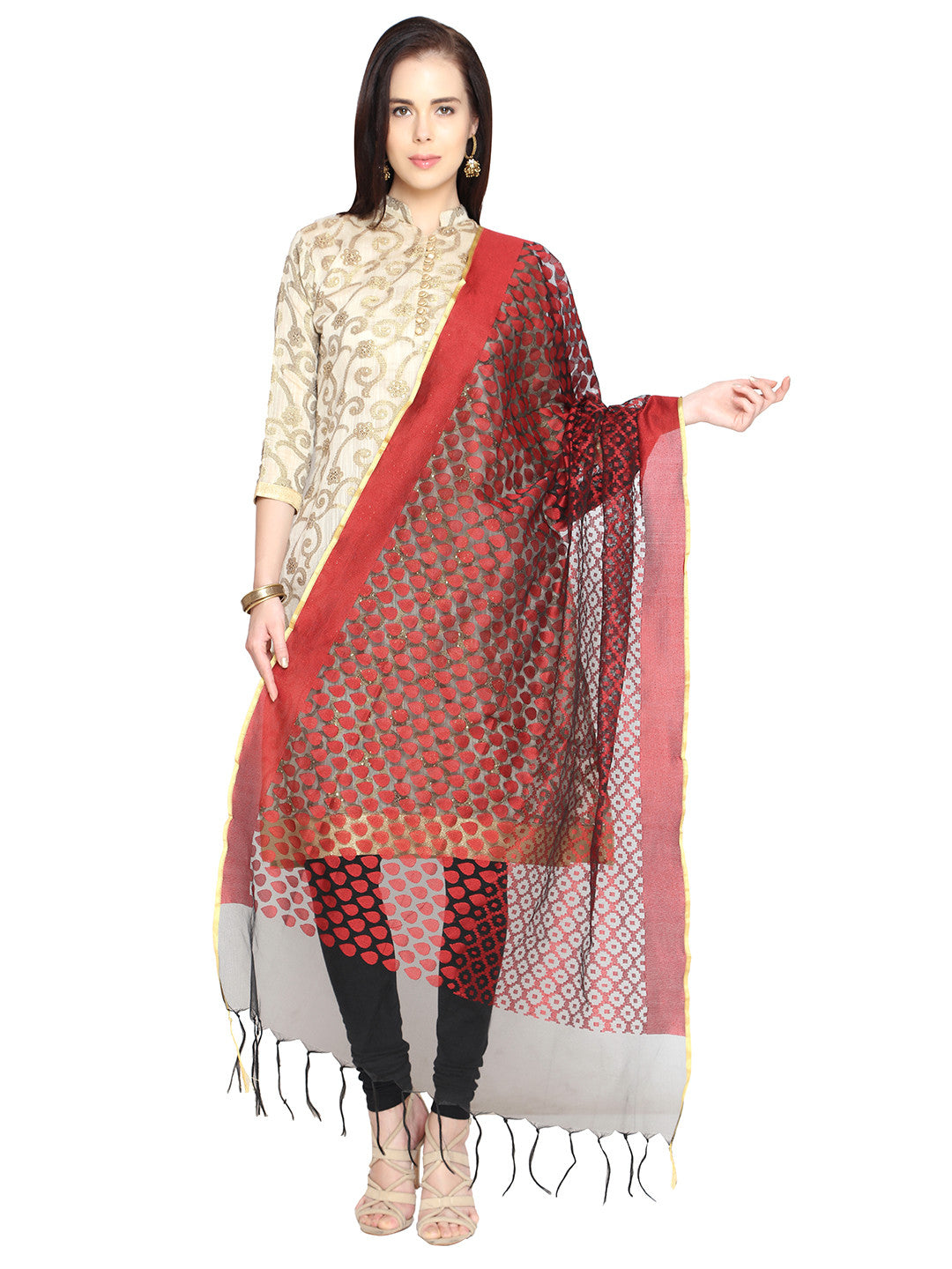 Benarasi Woven Dupatta - Dupatta Bazaar