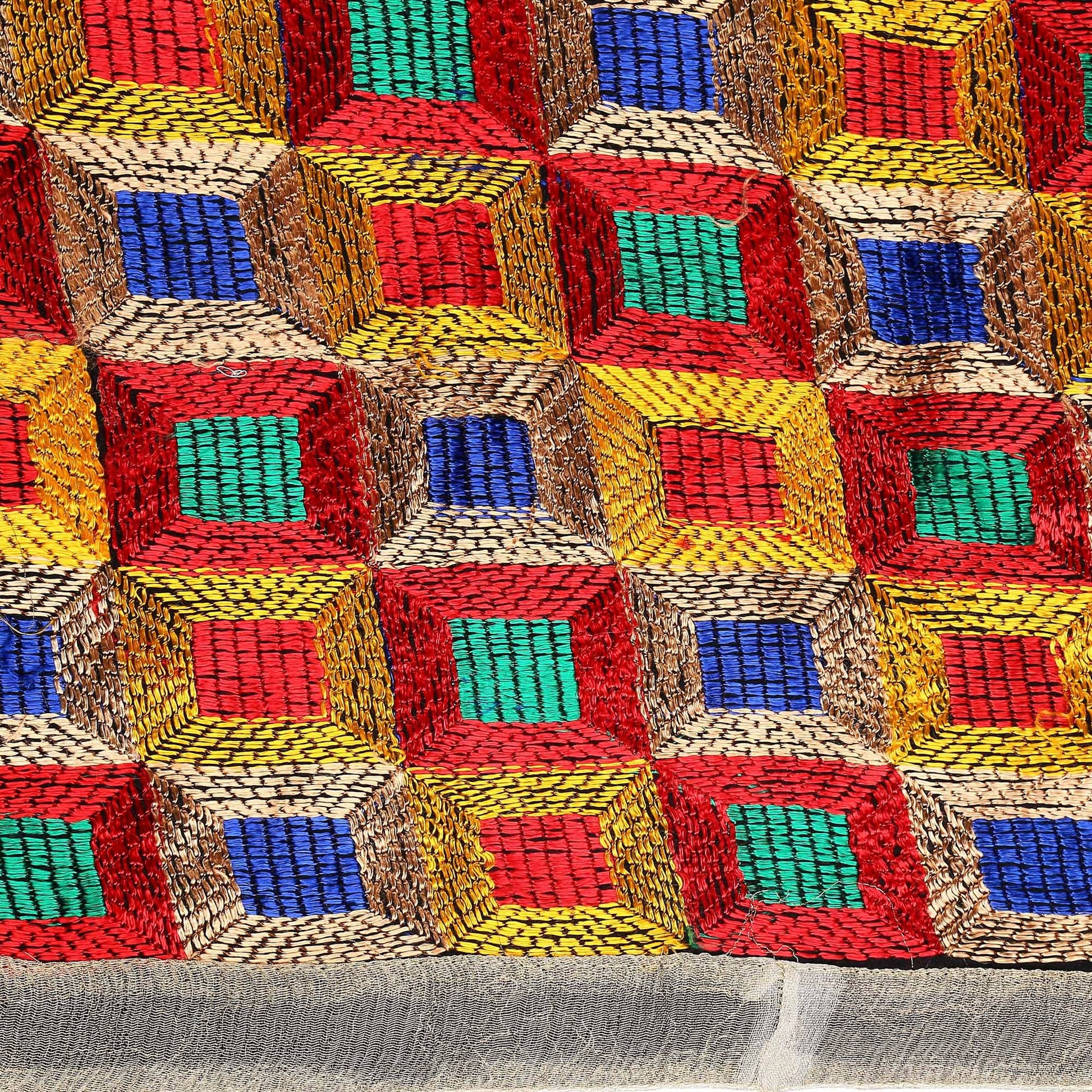 Multicoloured Stunning Phulkari Dupatta - Dupatta Bazaar