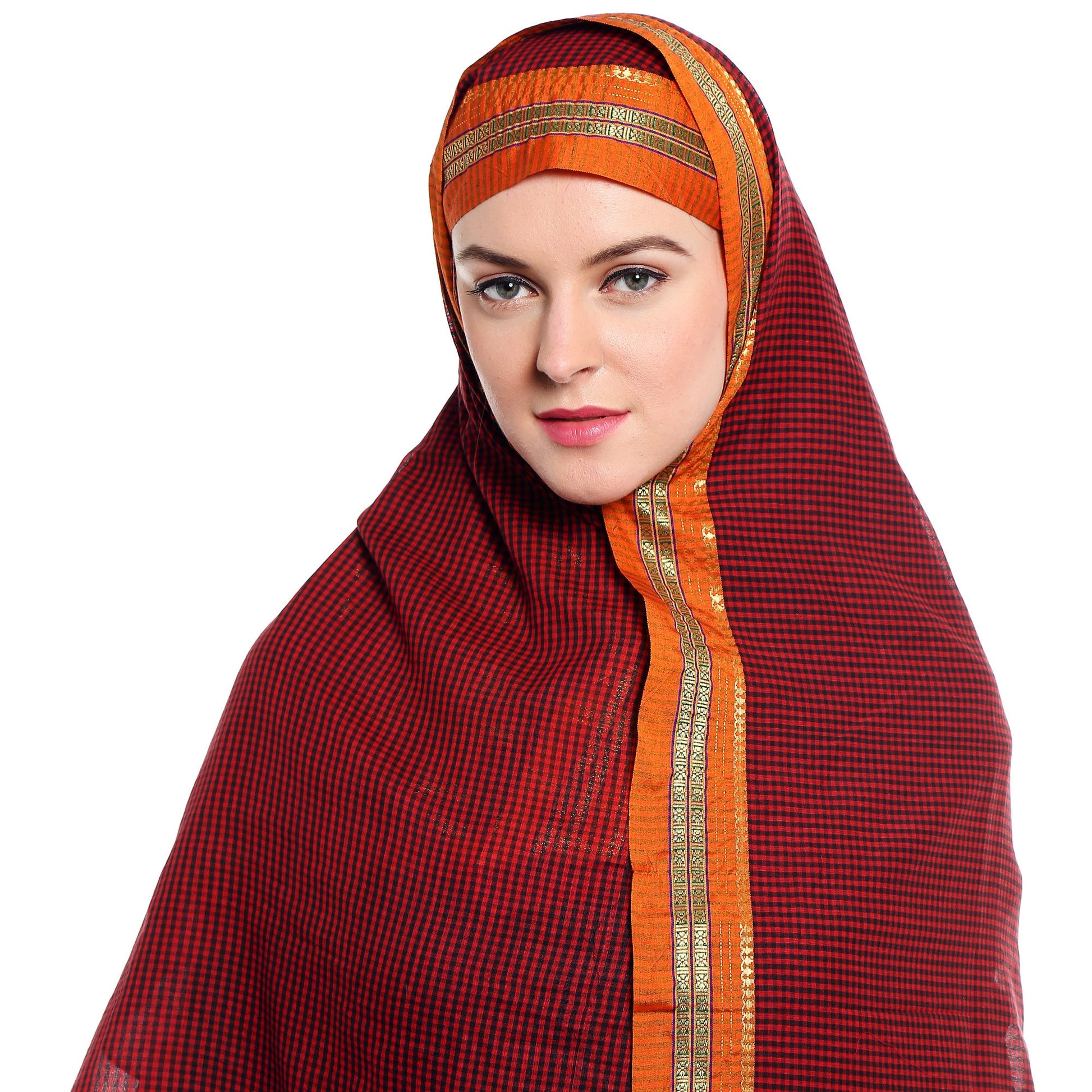 Cotton Handloom Dupatta - Dupatta Bazaar