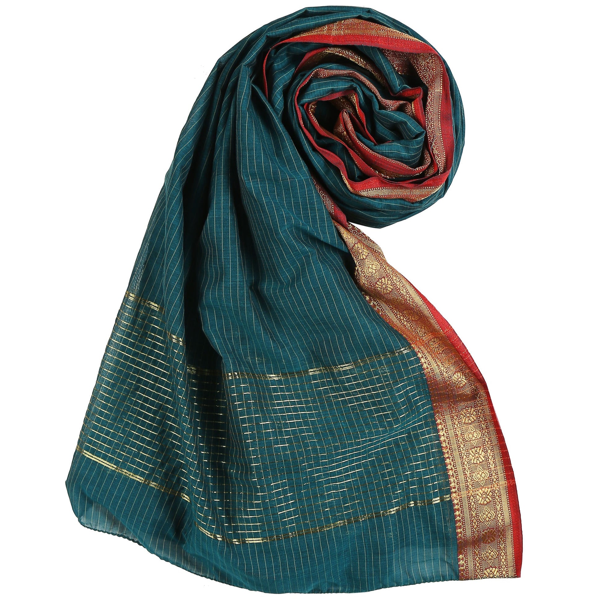 Cotton Handloom Dupatta - Dupatta Bazaar