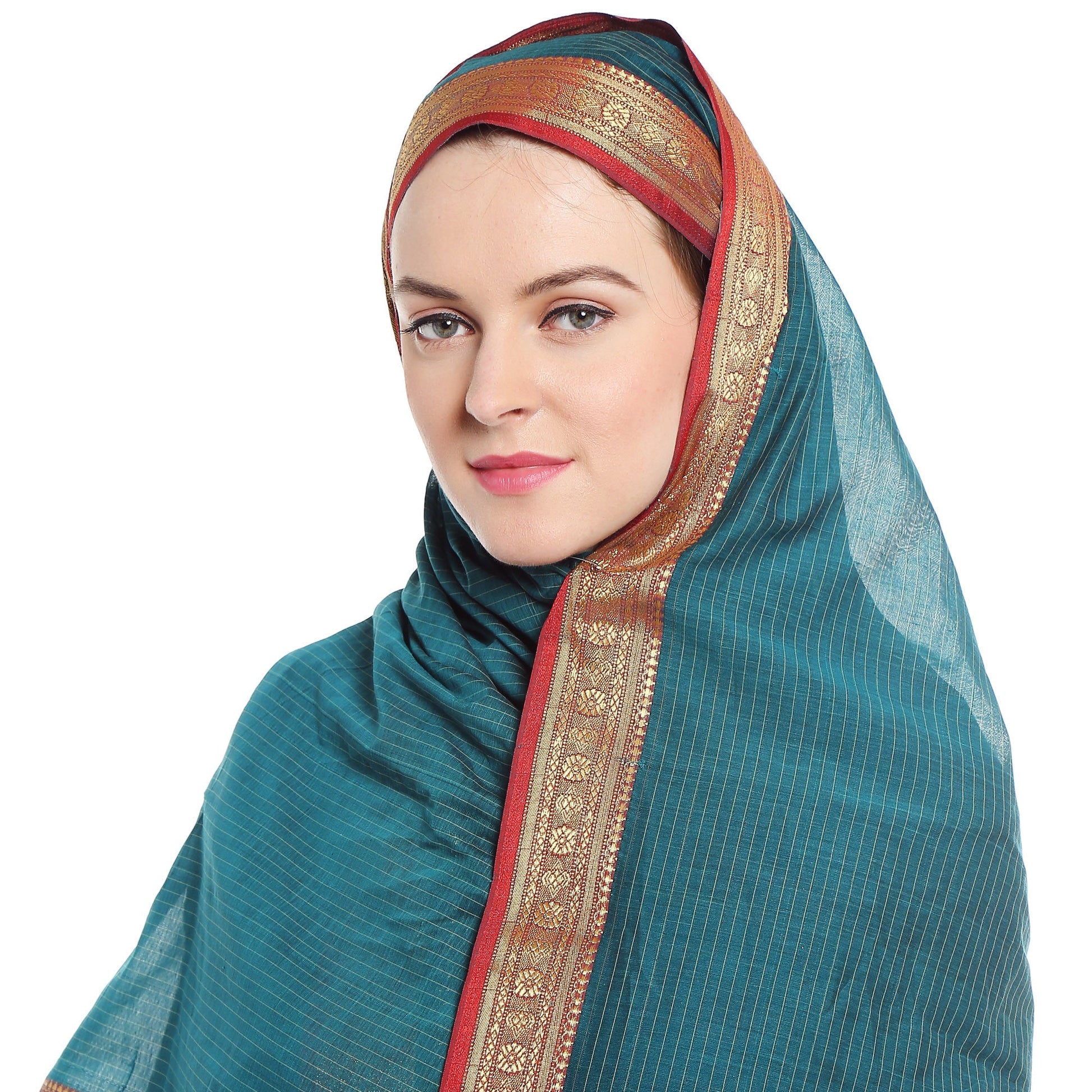 Cotton Handloom Dupatta - Dupatta Bazaar