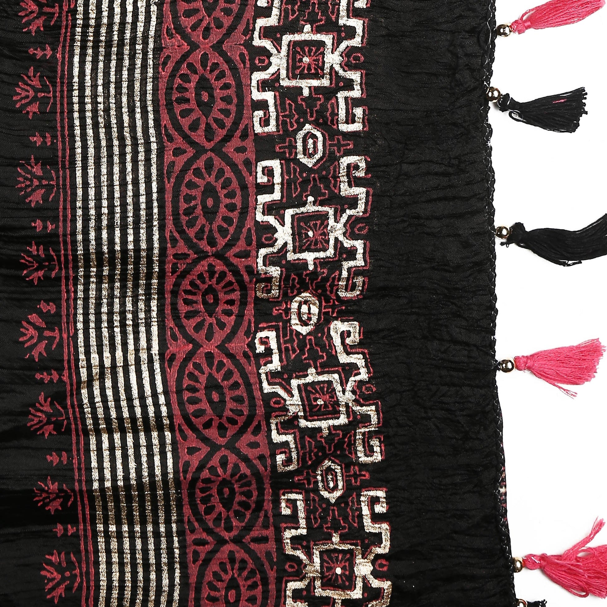 Crushed Silk Dupatta - Dupatta Bazaar